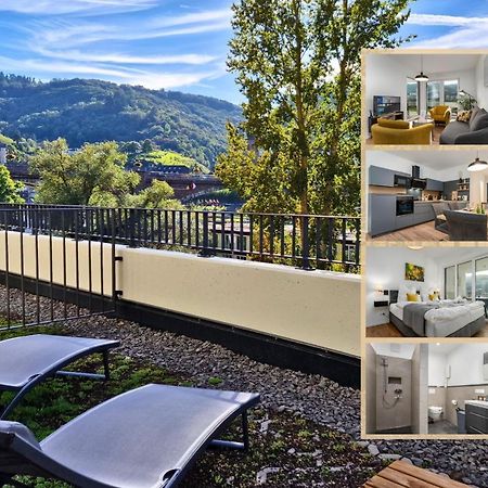 Vivamosel: Appartement Mit Mosel & Burgblick - Balkon - Parken - Aufzug - Fahrradraum Commune fusionnée de Cochem-Land Extérieur photo