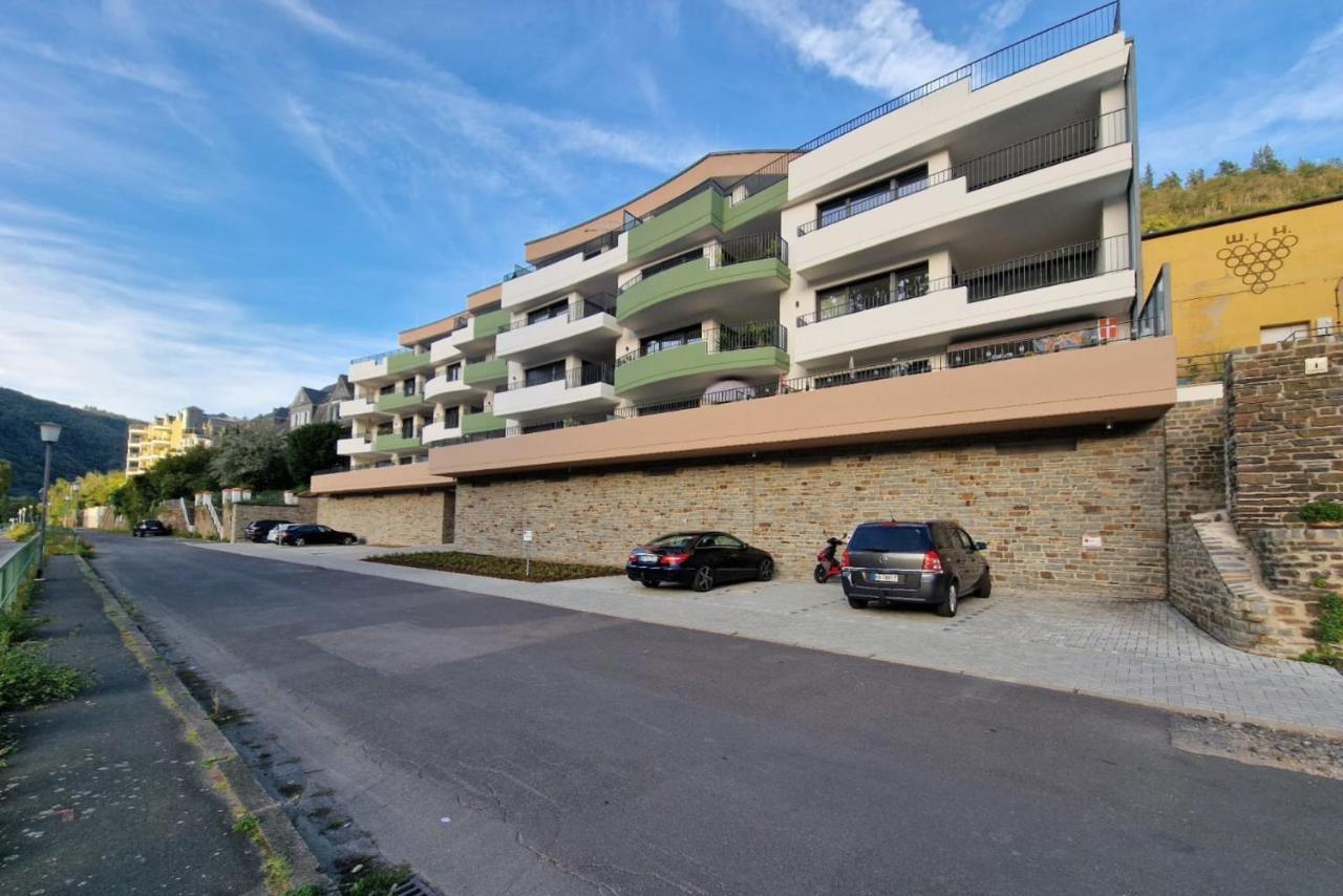 Vivamosel: Appartement Mit Mosel & Burgblick - Balkon - Parken - Aufzug - Fahrradraum Commune fusionnée de Cochem-Land Extérieur photo